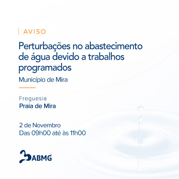 Aviso Perturbação Programado